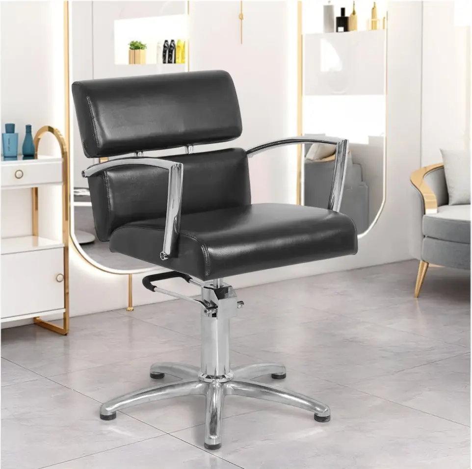 Fotoliu de coafor Gabbiano Brussels (Black)