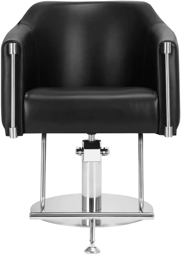 Fotoliu de coafor Gabbiano Burgos 146706 (Black/Silver)