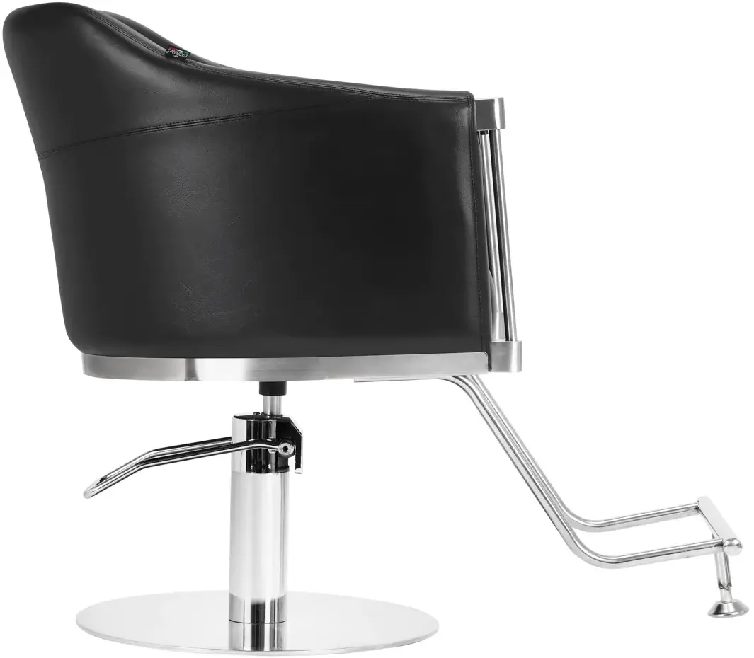 Fotoliu de coafor Gabbiano Burgos 146706 (Black/Silver)