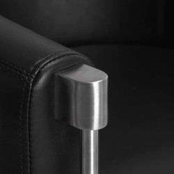 Fotoliu de coafor Gabbiano Burgos 146706 (Black/Silver) Thumb