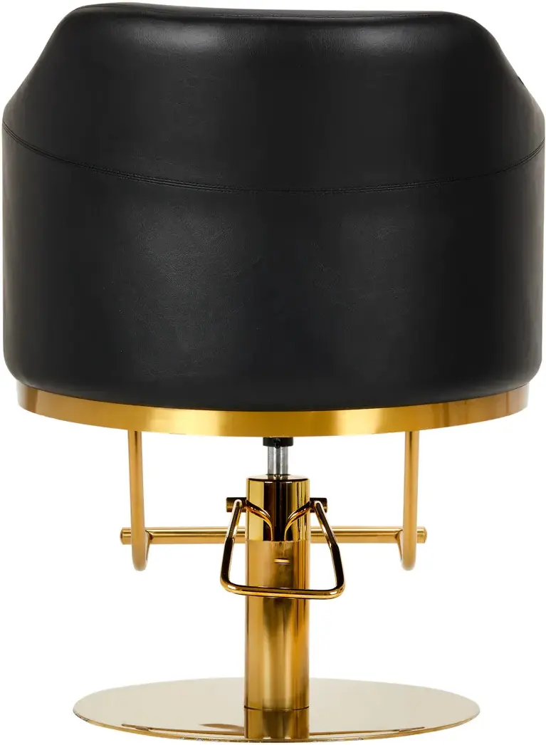 Fotoliu de coafor Gabbiano Burgos (Black/Gold)