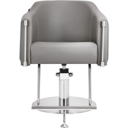 Кресло парикмахерское Gabbiano Burgos (Grey) Thumb
