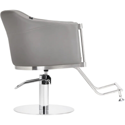 Кресло парикмахерское Gabbiano Burgos (Grey) Thumb