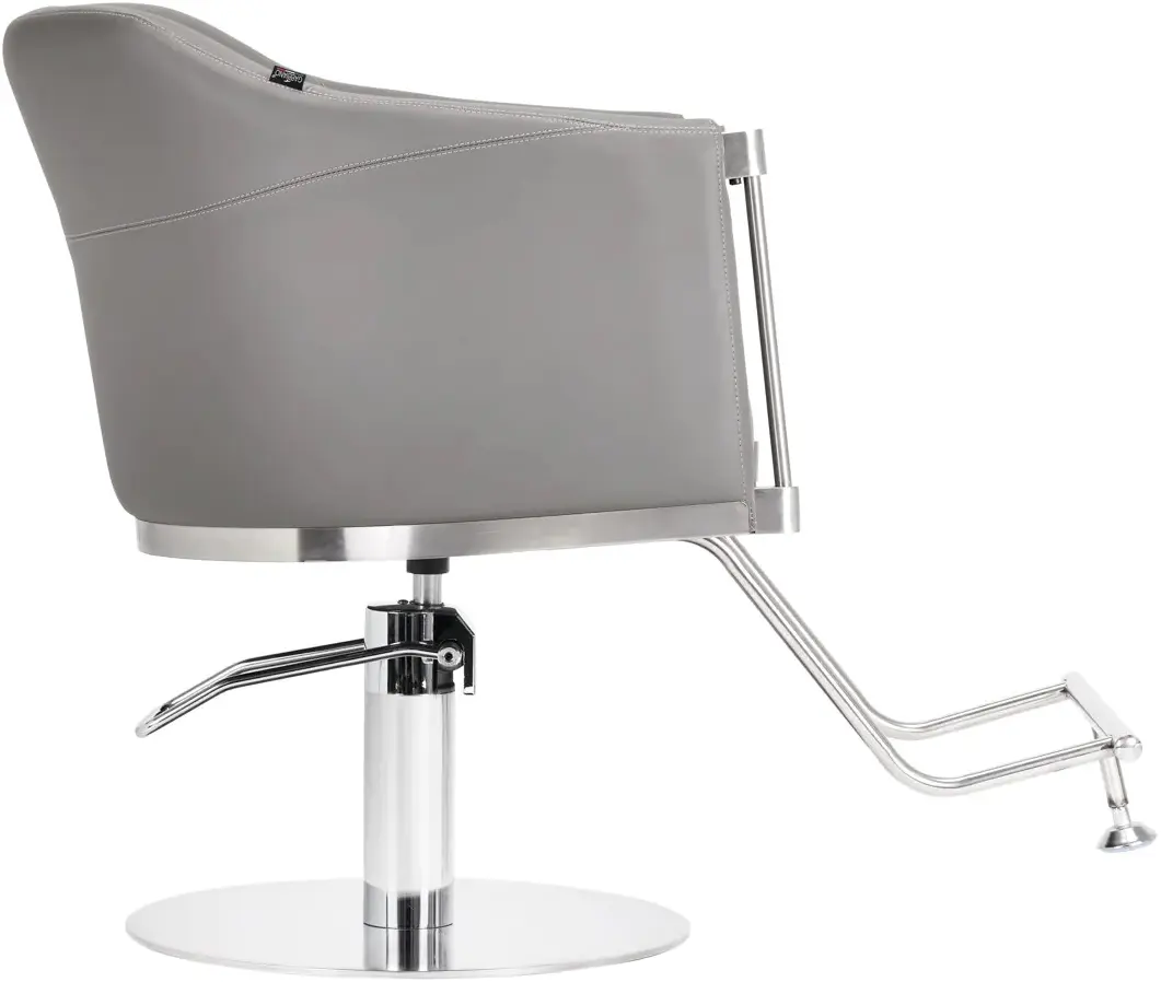 Кресло парикмахерское Gabbiano Burgos (Grey)