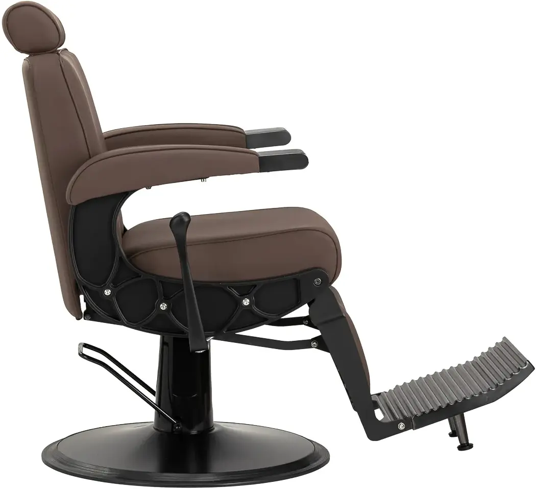 Кресло парикмахерское Gabbiano Continental 152036 (Brown/Black) - 3