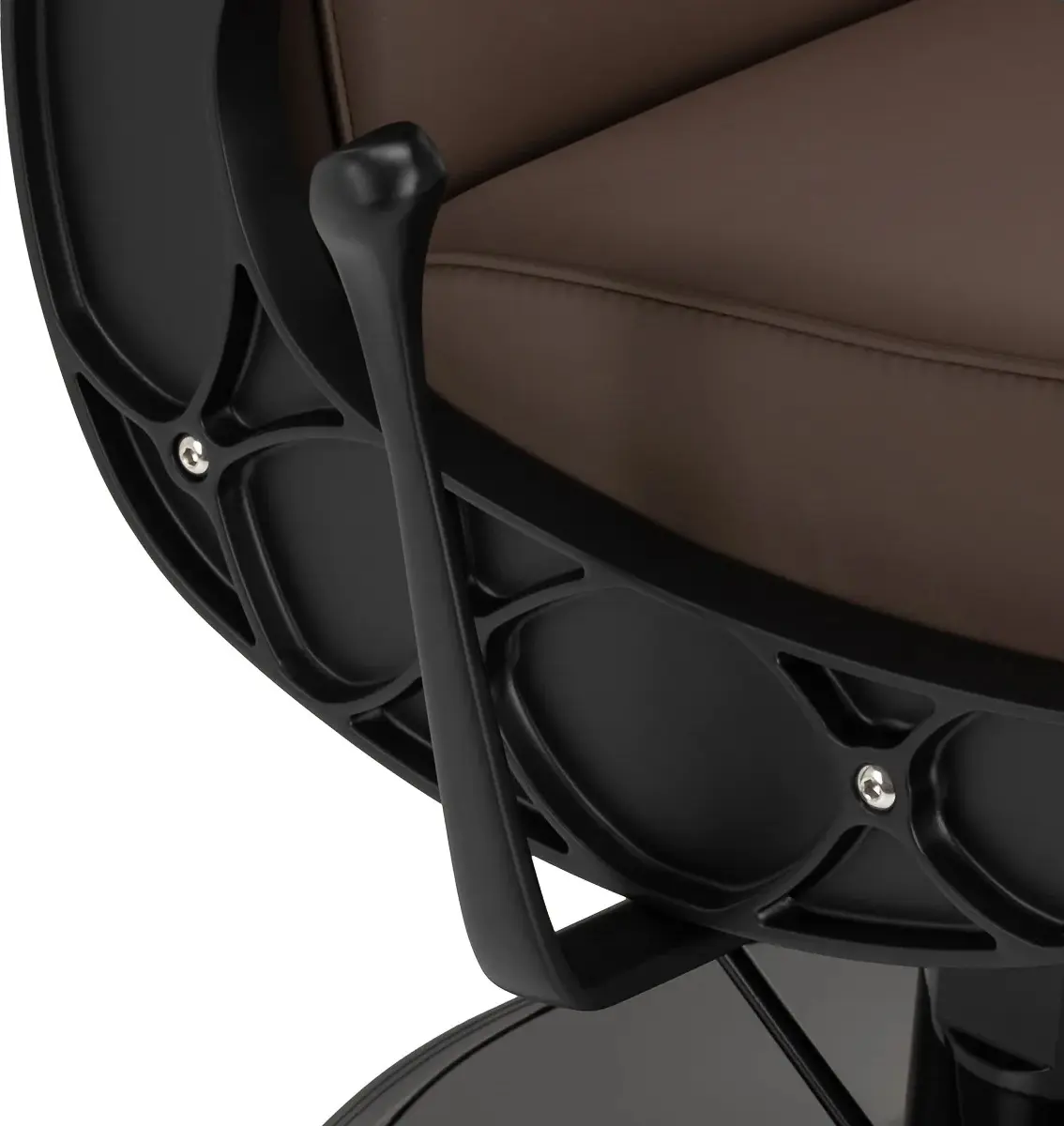 Кресло парикмахерское Gabbiano Continental 152036 (Brown/Black) - 8