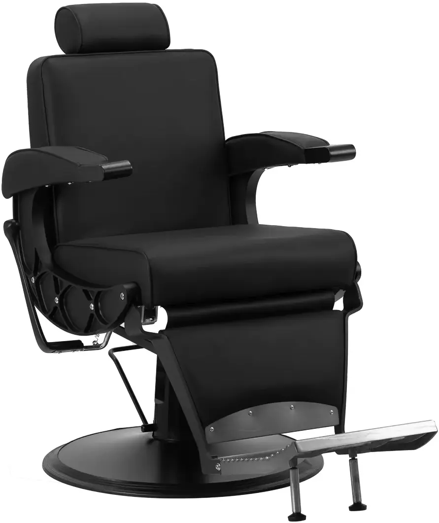 Fotoliu de coafor Gabbiano Continental (Black)