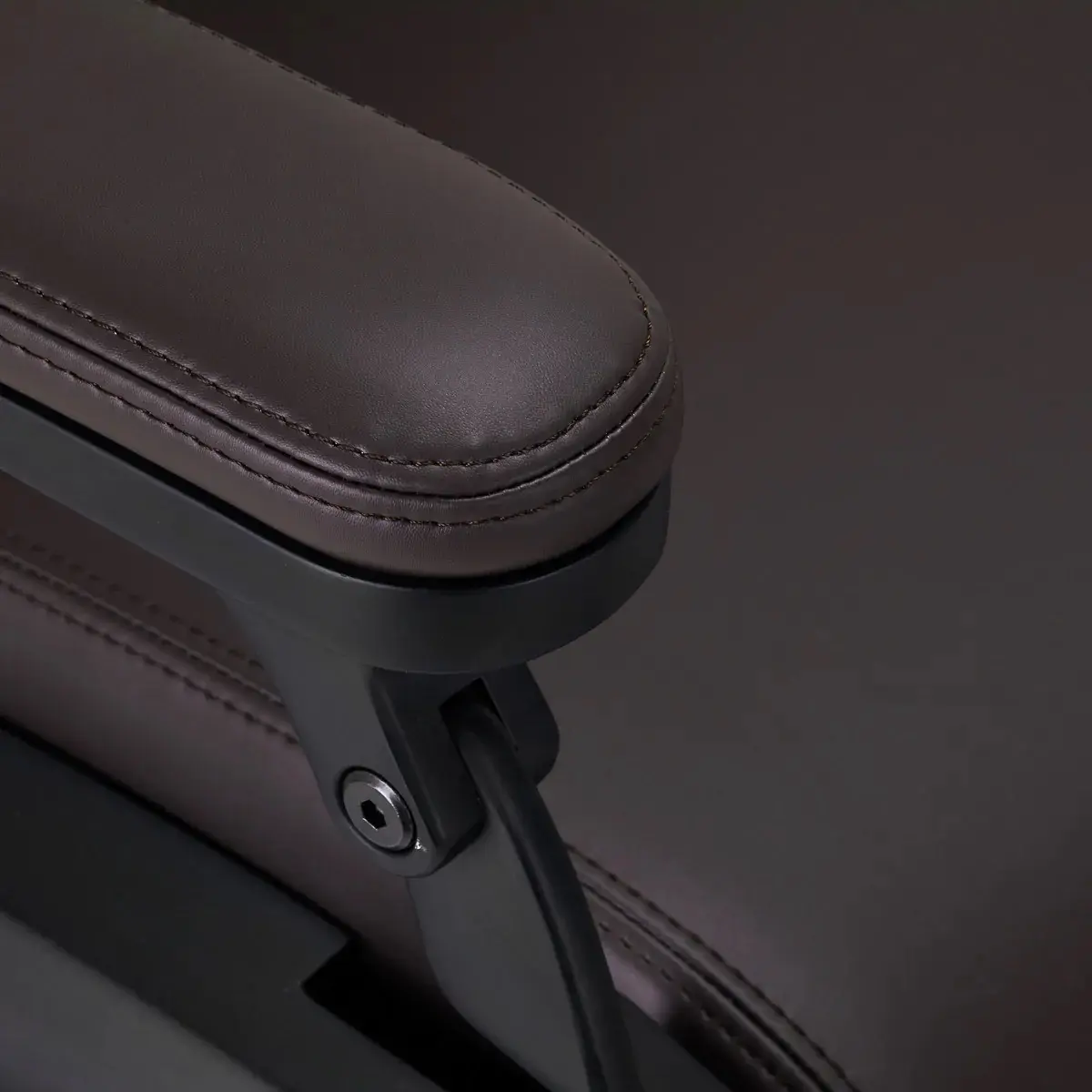 Fotoliu de coafor Gabbiano Duke 149527 (Brown/Black)