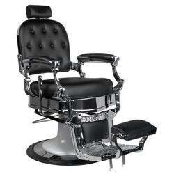 Fotoliu de coafor Gabbiano Ernesto (Black) Thumb