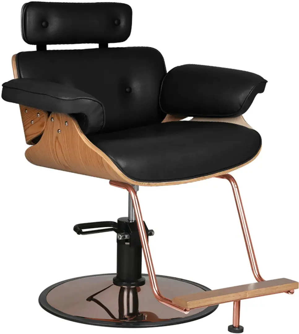 Fotoliu de coafor Gabbiano Florence (Black)