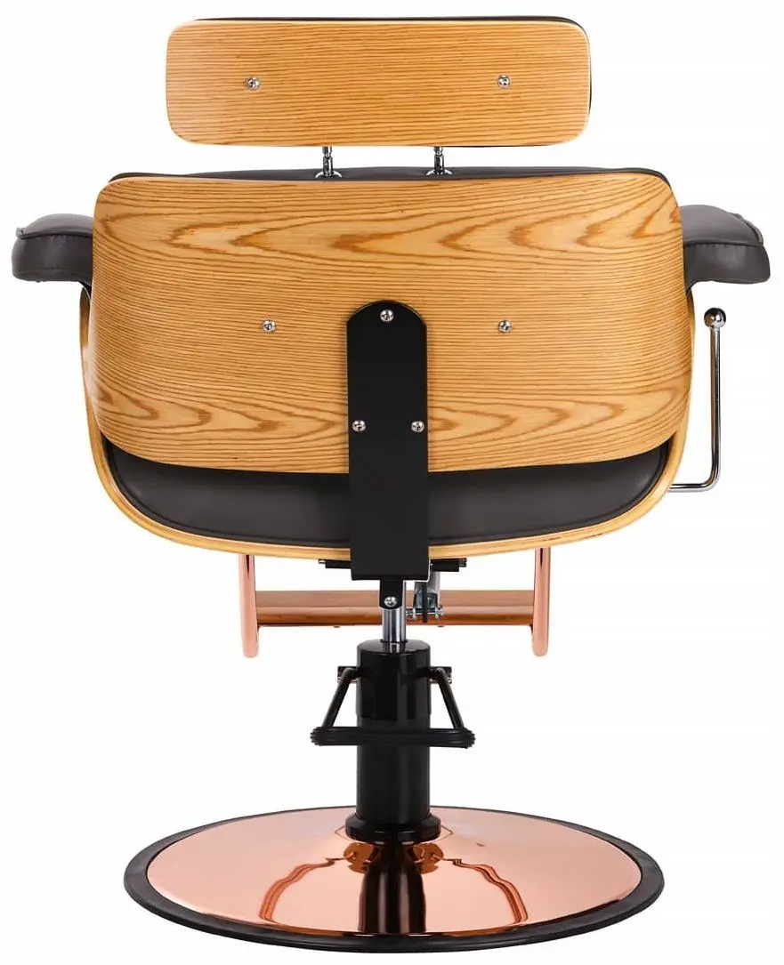 Fotoliu de coafor Gabbiano Florence (Black/Gold)