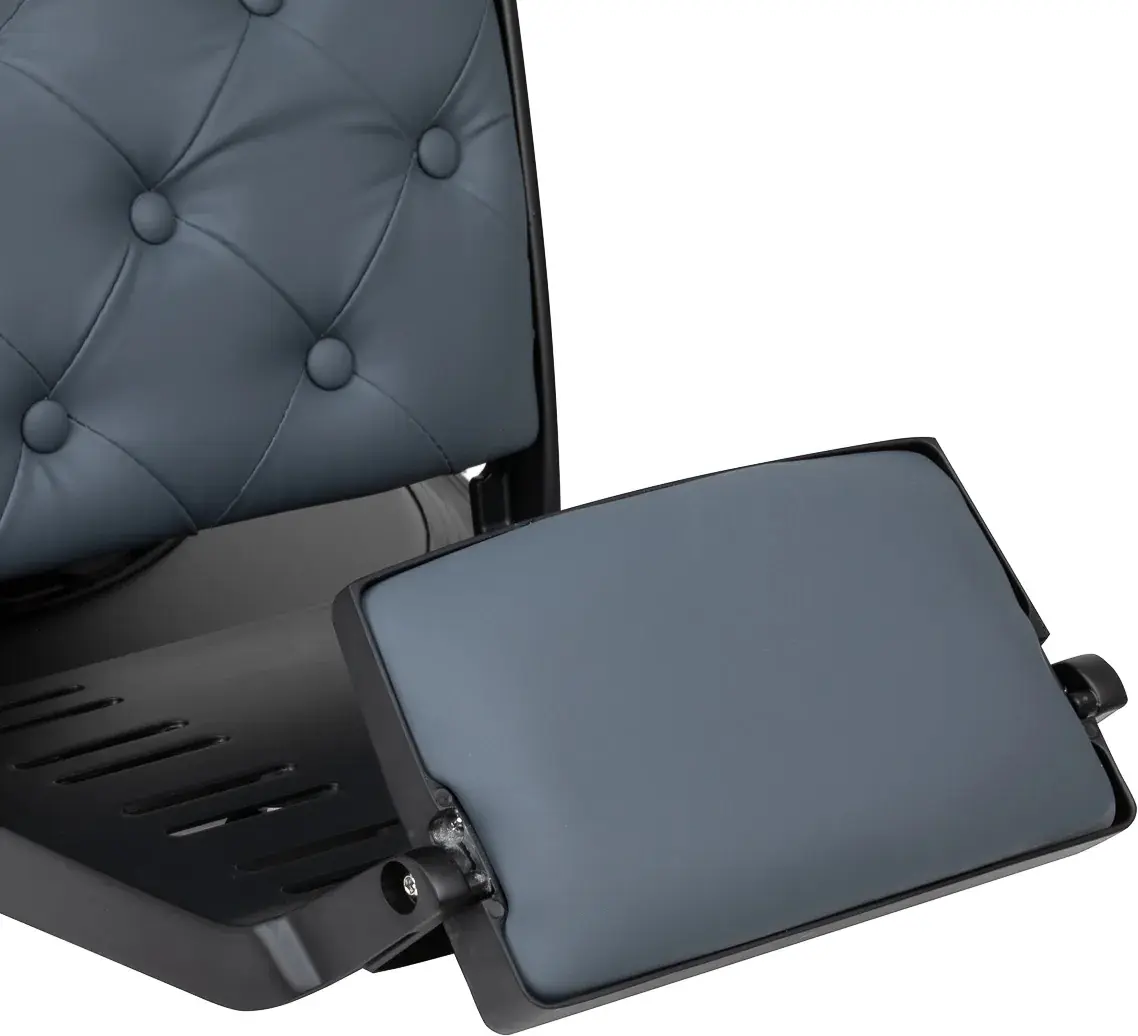 Fotoliu de coafor Gabbiano Francesco 153412 (Graphite/Black)