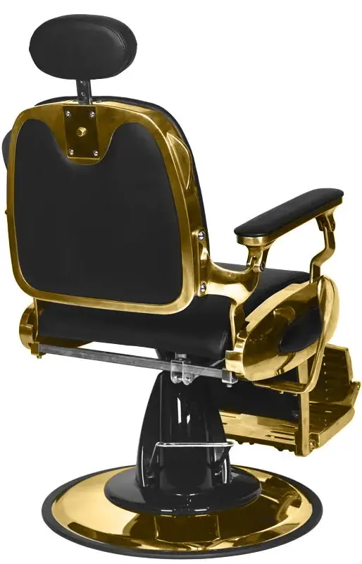 Кресло парикмахерское Gabbiano Francesco (Black/Gold)
