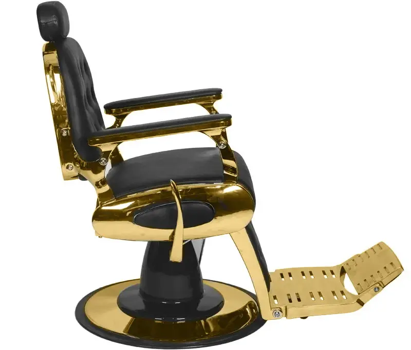 Кресло парикмахерское Gabbiano Francesco (Black/Gold)