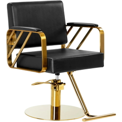 Fotoliu de coafor Gabbiano Genua (Black/Gold) Thumb