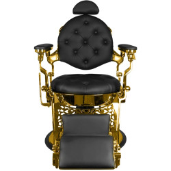 Fotoliu de coafor Gabbiano Giulio 132537 (Black/Gold) Thumb