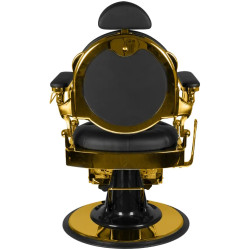 Fotoliu de coafor Gabbiano Giulio 132537 (Black/Gold) Thumb
