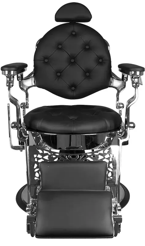 Fotoliu de coafor Gabbiano Giulio (Black/Silver)