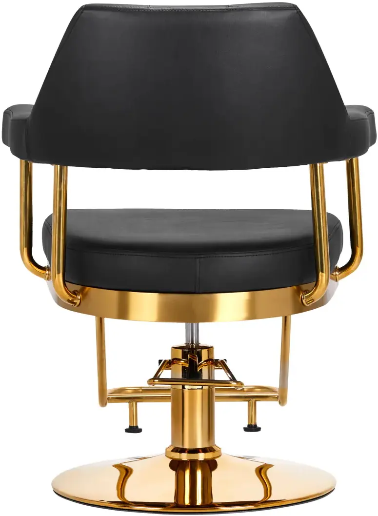 Fotoliu de coafor Gabbiano Granda (Black/Gold)