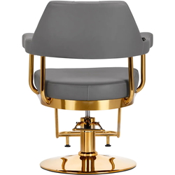 Fotoliu de coafor Gabbiano Granda (Grey/Gold) Thumb