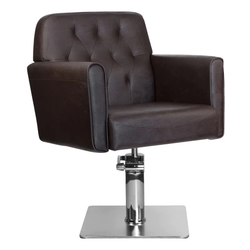 Fotoliu de coafor Gabbiano Hamburg 125407 (Brown) Thumb