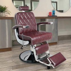 Кресло парикмахерское Gabbiano Imperial (Burgundy)