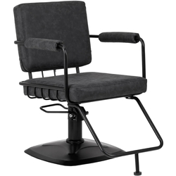 Fotoliu de coafor Gabbiano Katania Loft Old Leather 147876 (Black) Thumb