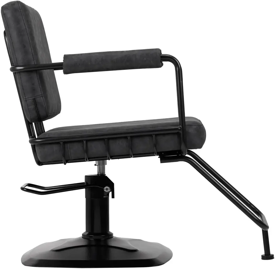 Fotoliu de coafor Gabbiano Katania Loft Old Leather 147876 (Black)