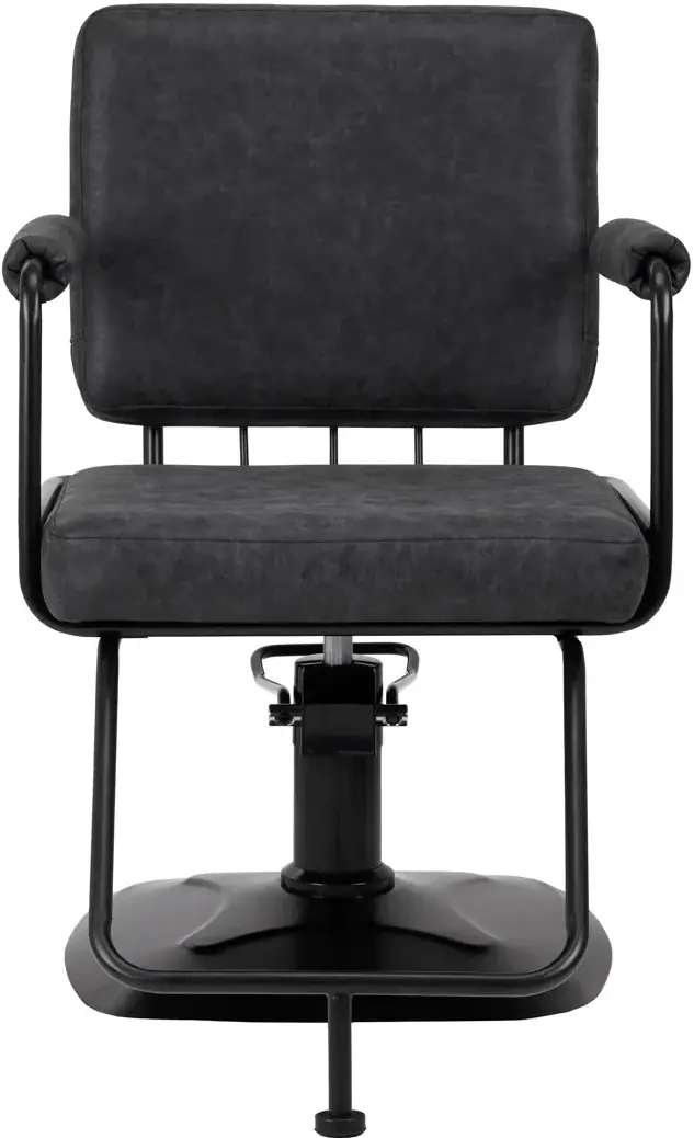 Fotoliu de coafor Gabbiano Katania Loft Old Leather 147876 (Black)