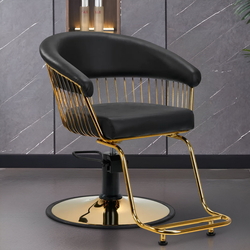 Fotoliu de coafor Gabbiano Lille 147324 (Black/Gold)