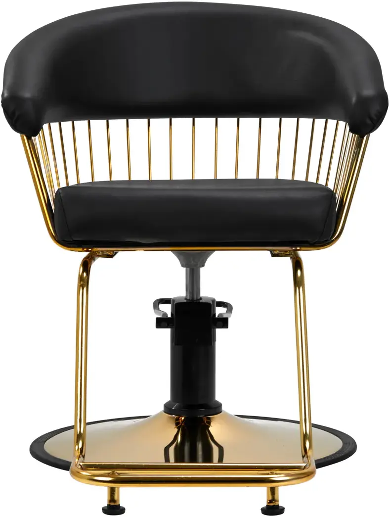 Fotoliu de coafor Gabbiano Lille 147324 (Black/Gold)