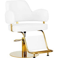 Fotoliu de coafor Gabbiano Linz NQ 148061 (White/Gold) Thumb