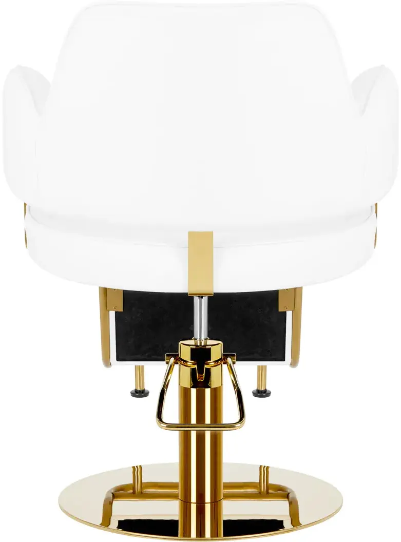 Fotoliu de coafor Gabbiano Linz NQ 148061 (White/Gold)