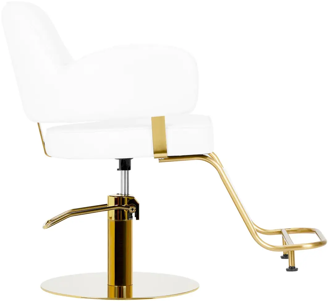 Fotoliu de coafor Gabbiano Linz NQ 148061 (White/Gold)