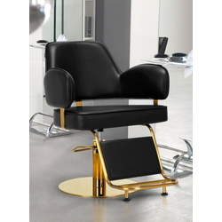 Fotoliu de coafor Gabbiano Linz NQ 148063 (Black/Gold)