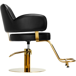 Fotoliu de coafor Gabbiano Linz NQ 148063 (Black/Gold) Thumb