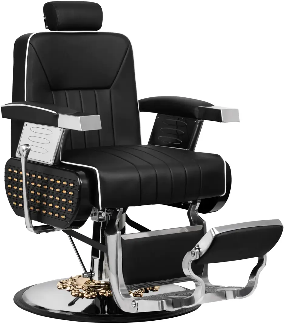 Fotoliu de coafor Gabbiano Livio (Black)