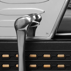 Fotoliu de coafor Gabbiano Livio (Black) Thumb