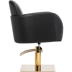 Fotoliu de coafor Gabbiano Malaga (Black/Gold) Thumb