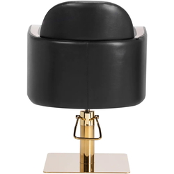 Fotoliu de coafor Gabbiano Malaga (Black/Gold) Thumb