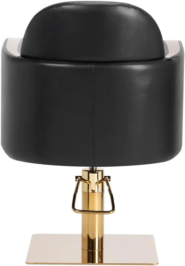 Fotoliu de coafor Gabbiano Malaga (Black/Gold)