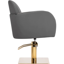 Fotoliu de coafor Gabbiano Malaga (Grey/Gold) Thumb