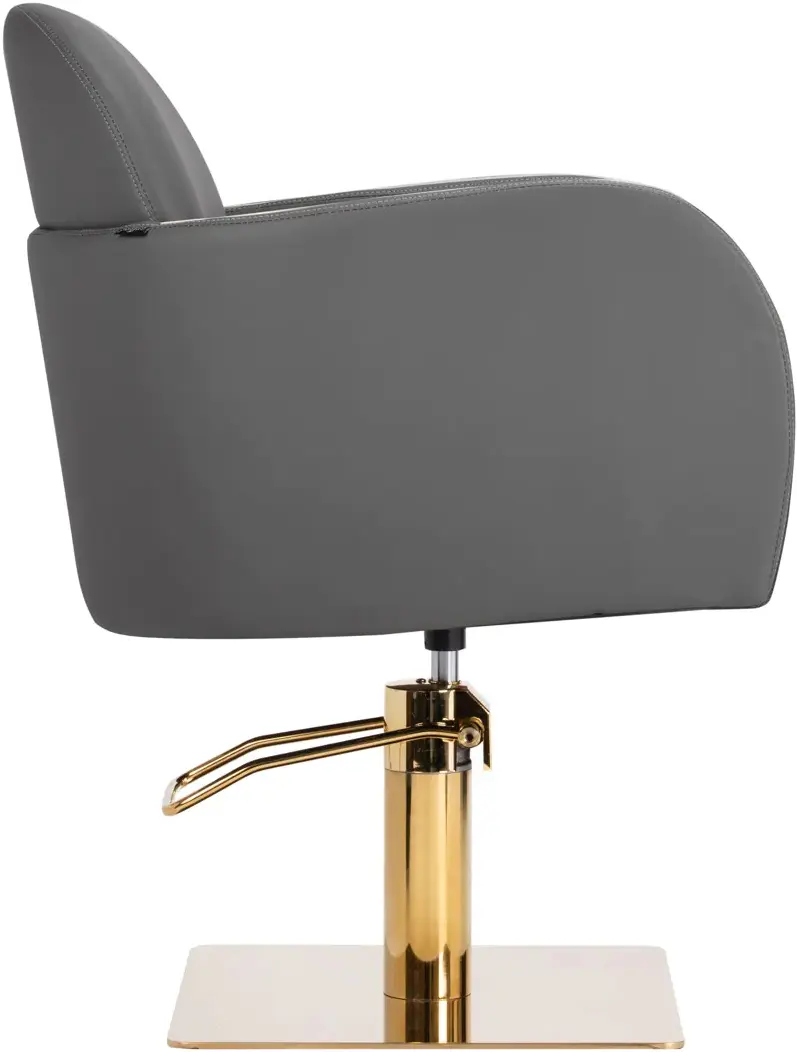 Fotoliu de coafor Gabbiano Malaga (Grey/Gold)