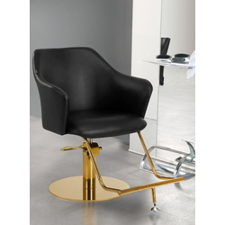 Fotoliu de coafor Gabbiano Marbella 148060 (Black/Gold)