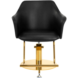 Fotoliu de coafor Gabbiano Marbella 148060 (Black/Gold) Thumb