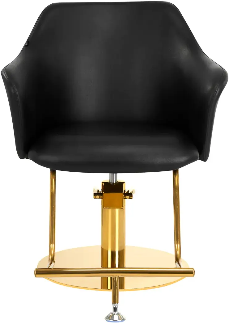 Fotoliu de coafor Gabbiano Marbella 148060 (Black/Gold)