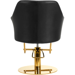 Fotoliu de coafor Gabbiano Marbella 148060 (Black/Gold) Thumb