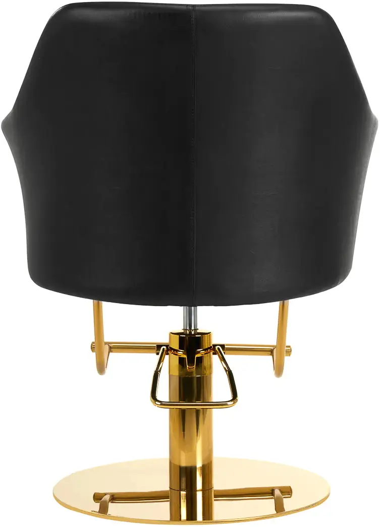 Fotoliu de coafor Gabbiano Marbella 148060 (Black/Gold)