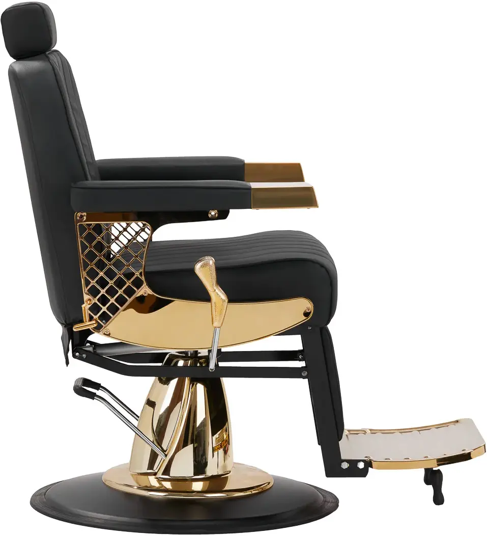 Fotoliu de coafor Gabbiano Marcus 148417 (Black/Gold)