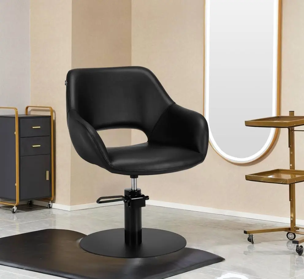 Fotoliu de coafor Gabbiano Modena (Black)